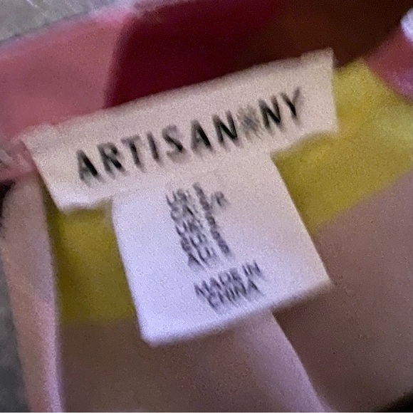 ARTISAN*NY Stripes Halter Blouse NWOT - Picture 7 of 7